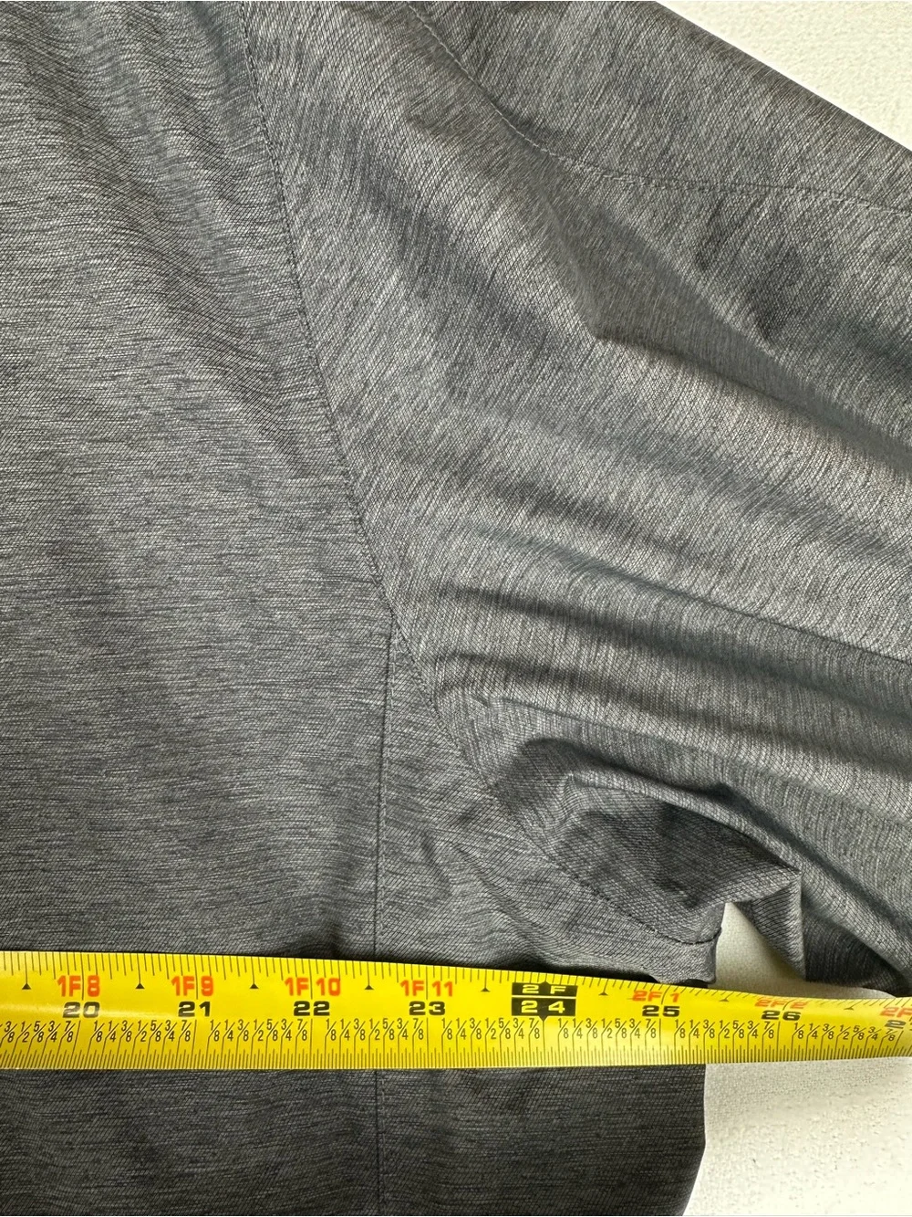 Paradox Hooded Rain Jacket Heathered Grey Men's XXL Lightweight